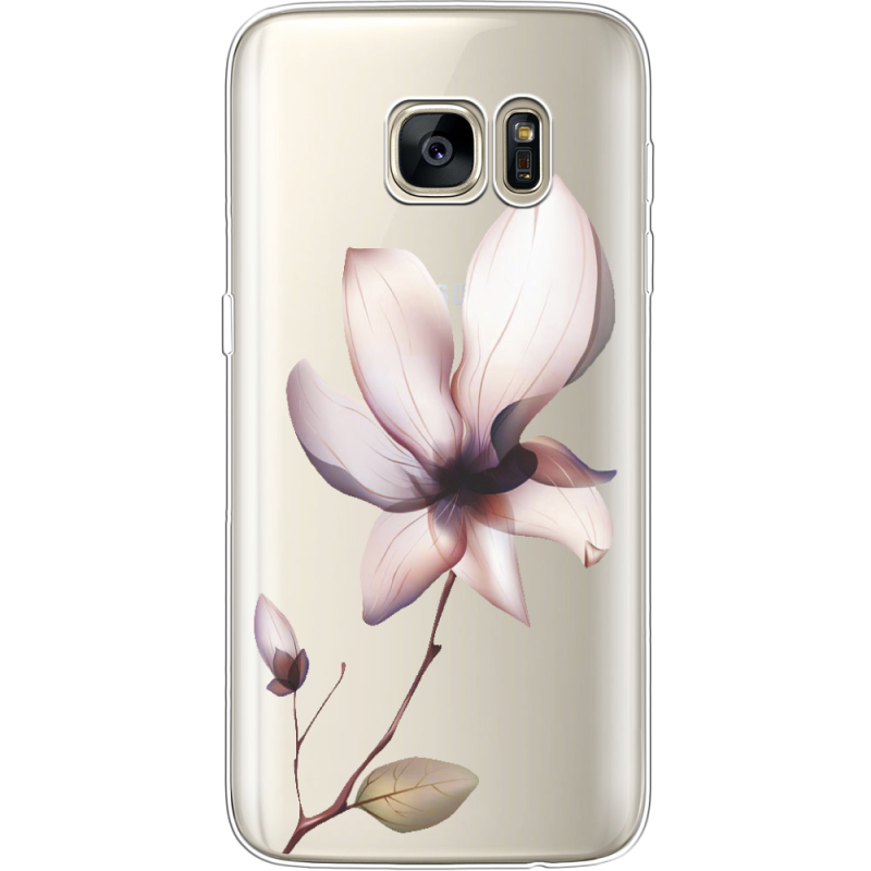 Прозрачный чехол Uprint Samsung G930 Galaxy S7 Magnolia