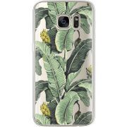 Прозрачный чехол Uprint Samsung G930 Galaxy S7 Banana Leaves