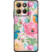 Чохол BoxFace Motorola G17 Birds in Flowers