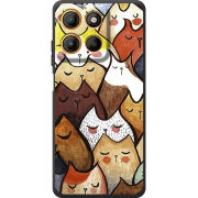 Чохол BoxFace Motorola G17 Sleepy Cats