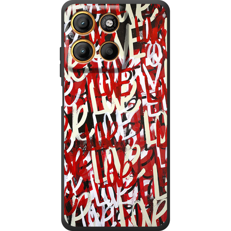 Чохол BoxFace Motorola G17 Love Graffiti