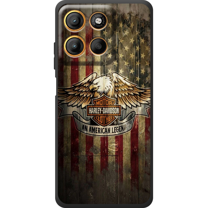 Чохол BoxFace Motorola G17 Harley An American Legend