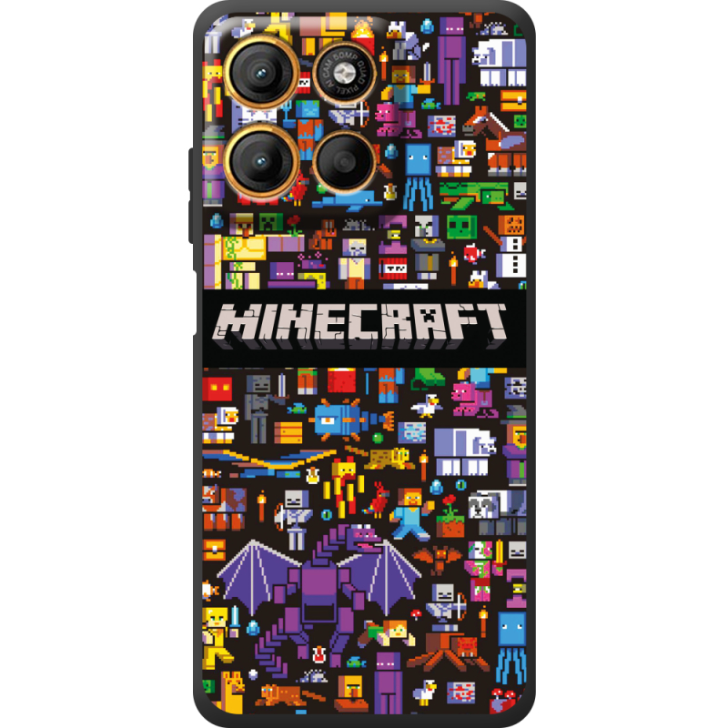 Чохол BoxFace Motorola G17 Minecraft Mobbery