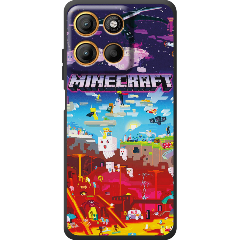 Чохол BoxFace Motorola G17 Minecraft World Beyond