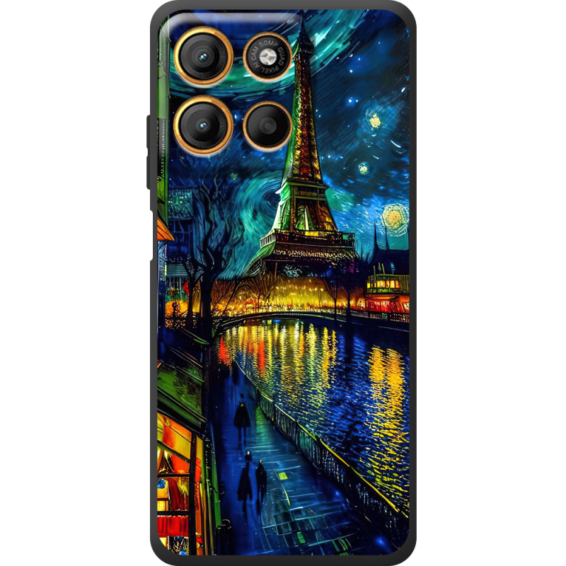 Чохол BoxFace Motorola G17 Сяйво над Парижем