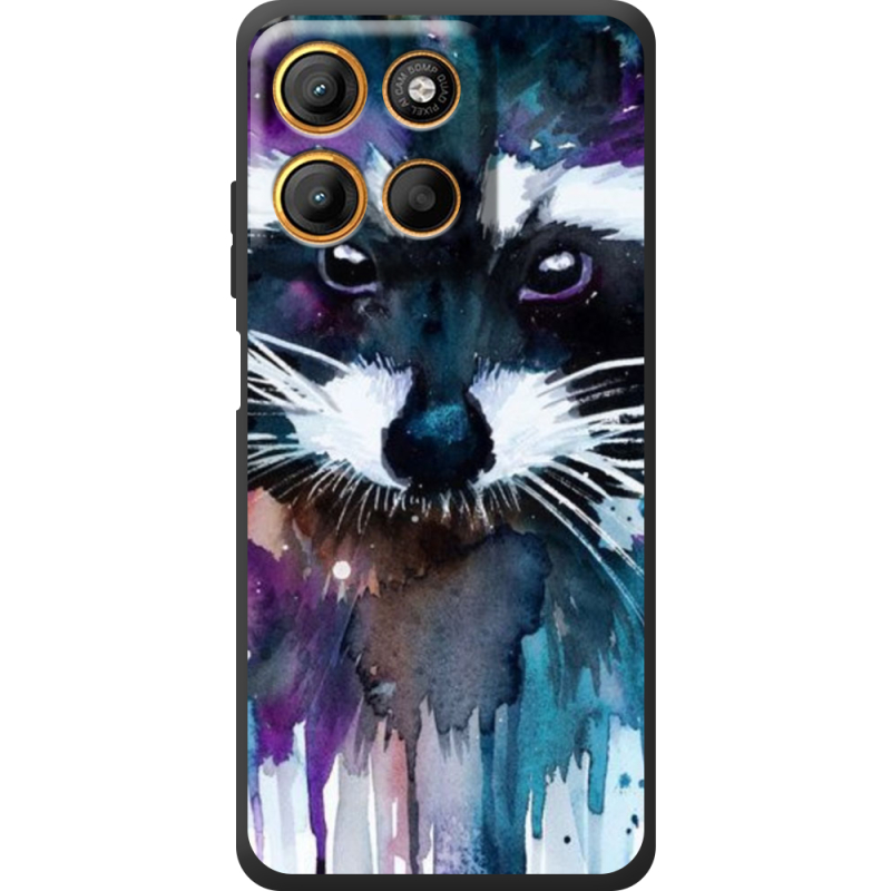 Чохол BoxFace Motorola G17 Акварельный енот