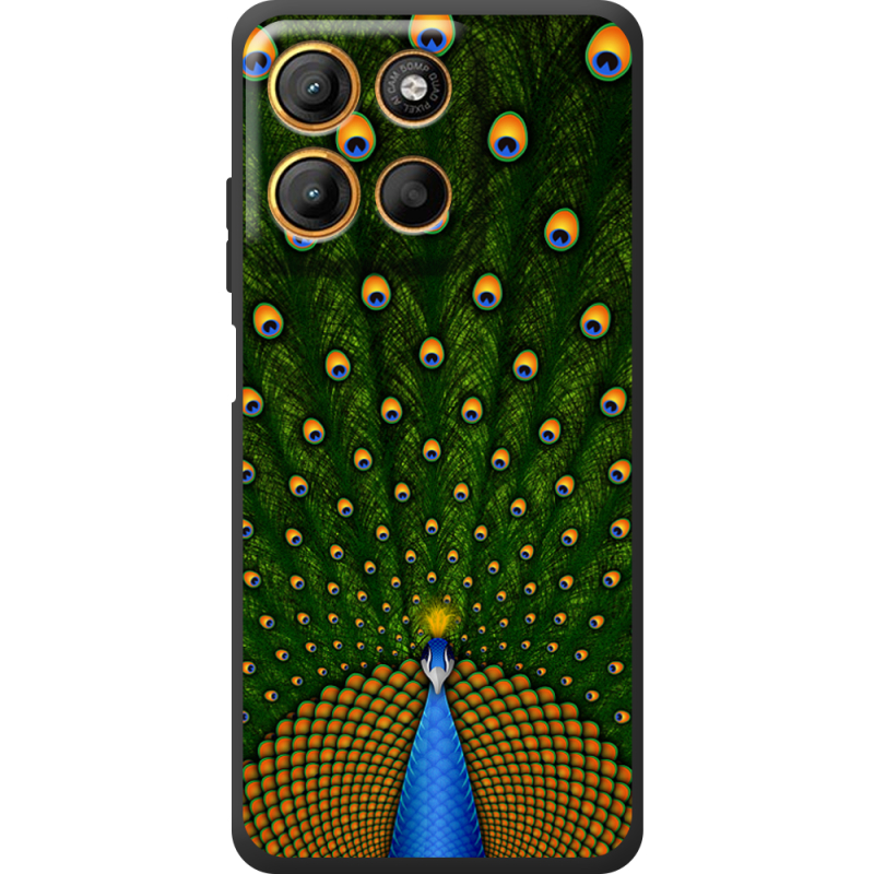 Чохол BoxFace Motorola G17 Peacocks Tail