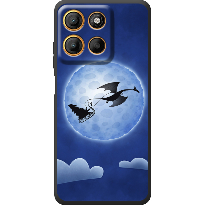 Чохол BoxFace Motorola G17 Christmas Dragon