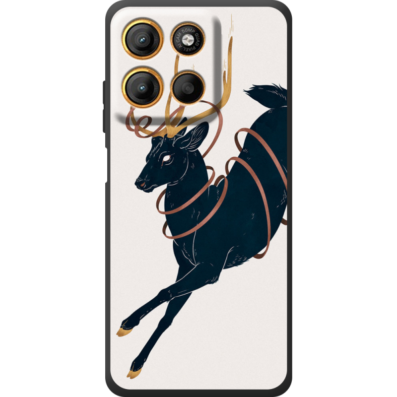 Чохол BoxFace Motorola G17 Black Deer