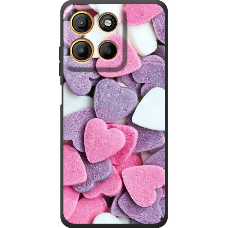 Чохол BoxFace Motorola G17 Сердечки