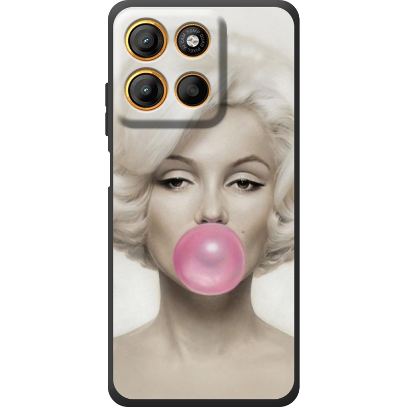 Чохол BoxFace Motorola G17 Marilyn Monroe Bubble Gum