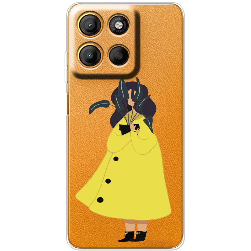 Прозорий чохол BoxFace Motorola G17 Just a Girl