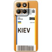 Прозорий чохол BoxFace Motorola G17 Ticket Kiev