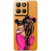 Прозорий чохол BoxFace Motorola G17 Mouse Mommy