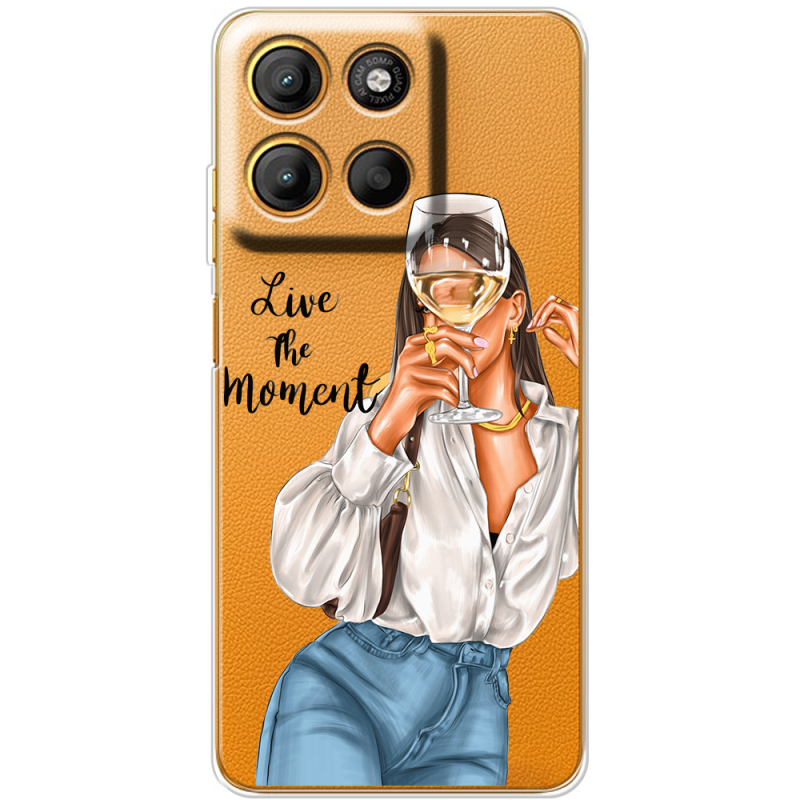 Прозорий чохол BoxFace Motorola G17 Live The Moment