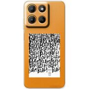 Прозорий чохол BoxFace Motorola G17 Blah Blah