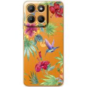 Прозорий чохол BoxFace Motorola G17 Tropical