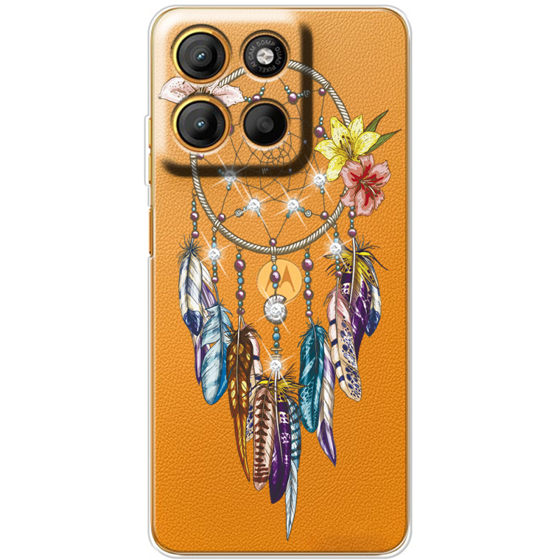 Чохол зі стразами Motorola G17 Dreamcatcher