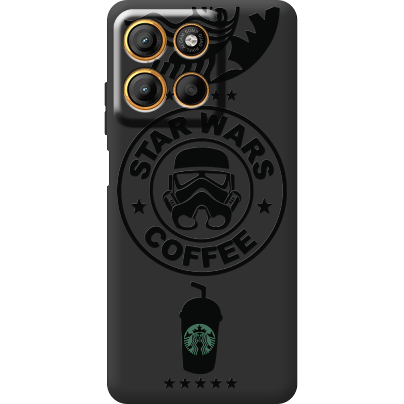 Чорний чохол BoxFace Motorola G17 Dark Coffee