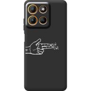 Чорний чохол BoxFace Motorola G17 Pew Pew