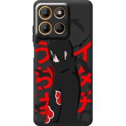 Чорний чохол BoxFace Motorola G17 Учиха Итачи