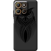 Чорний чохол BoxFace Motorola G17 Owl