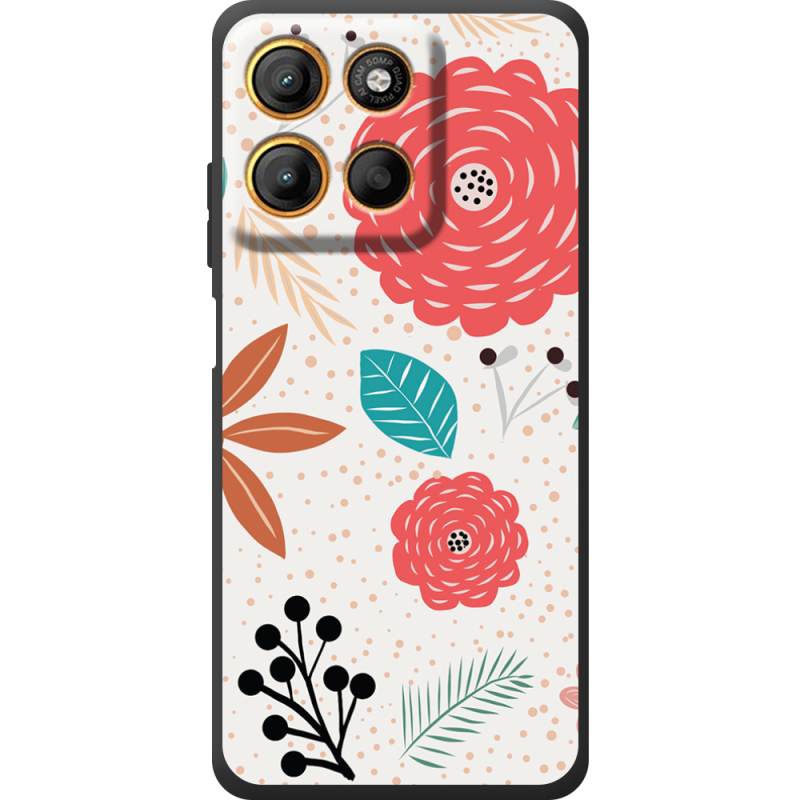 Чохол BoxFace Motorola G17 Power Line Flowers