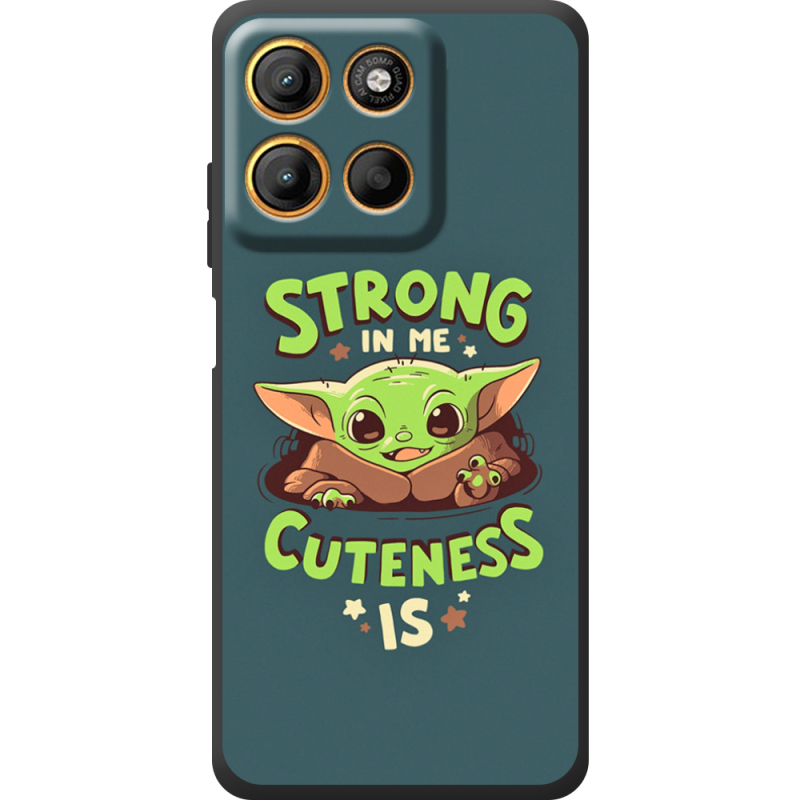 Чохол BoxFace Motorola G17 Power Strong in me Cuteness is