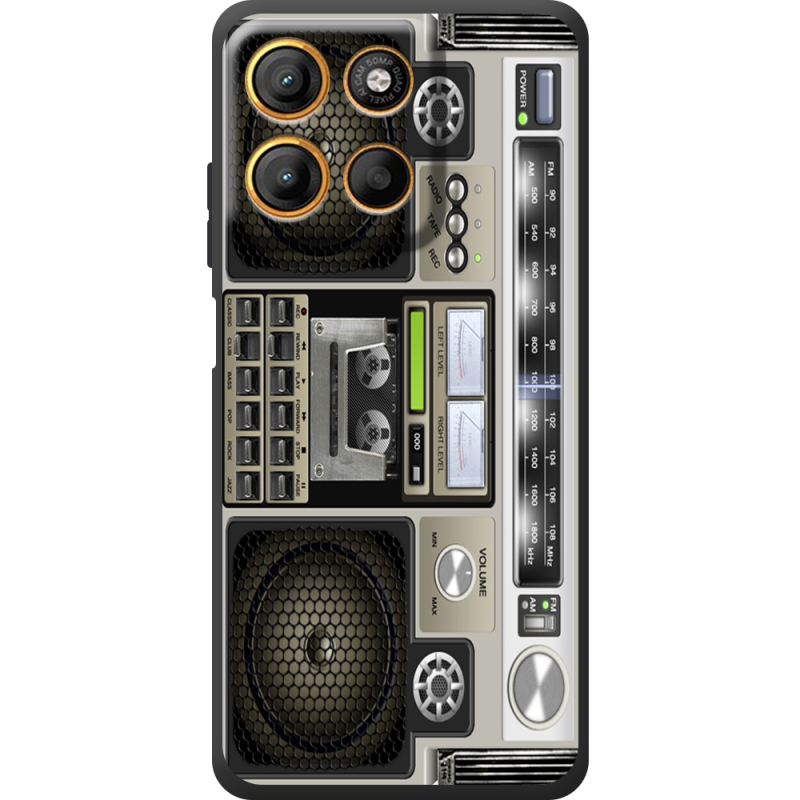 Чохол BoxFace Motorola G17 Power Old Boombox