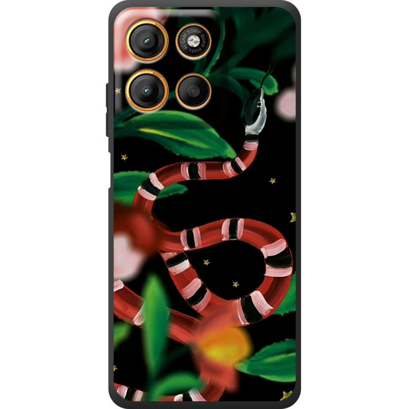 Чохол BoxFace Motorola G17 Power Red Snake