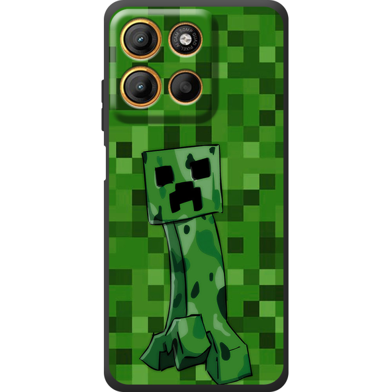 Чохол BoxFace Motorola G17 Power Minecraft Creeper
