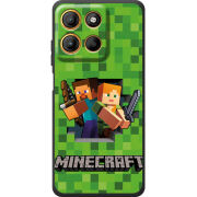 Чохол BoxFace Motorola G17 Power Майнкрафт Стів і Алекс