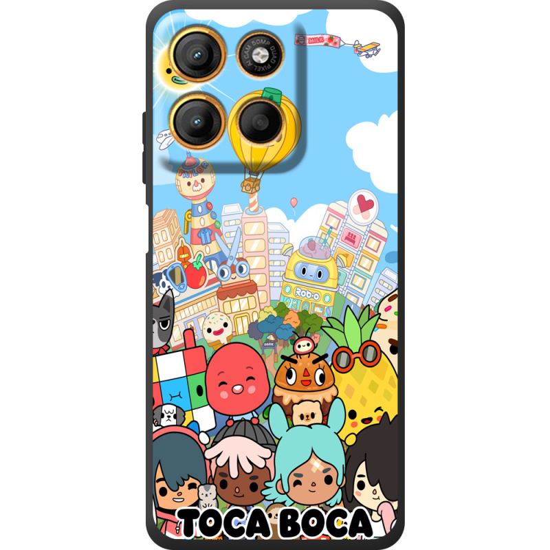 Чохол BoxFace Motorola G17 Power Світ Тока Бока