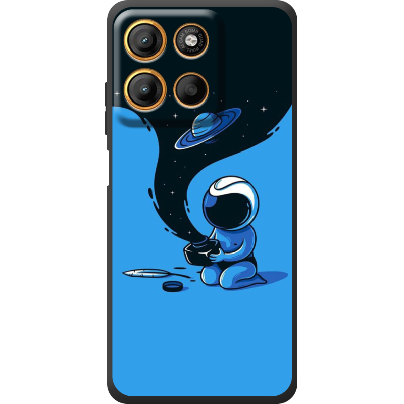 Чохол BoxFace Motorola G17 Power Galaxy Art