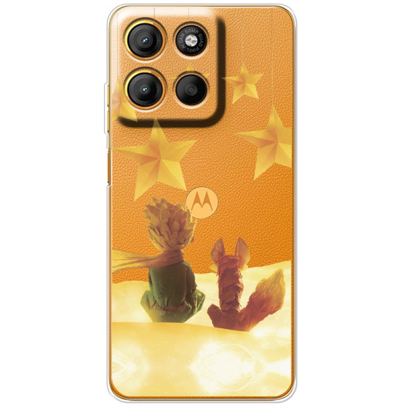 Прозорий чохол BoxFace Motorola G17 Power Little Prince