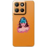 Прозорий чохол BoxFace Motorola G17 Power Selena Gomez