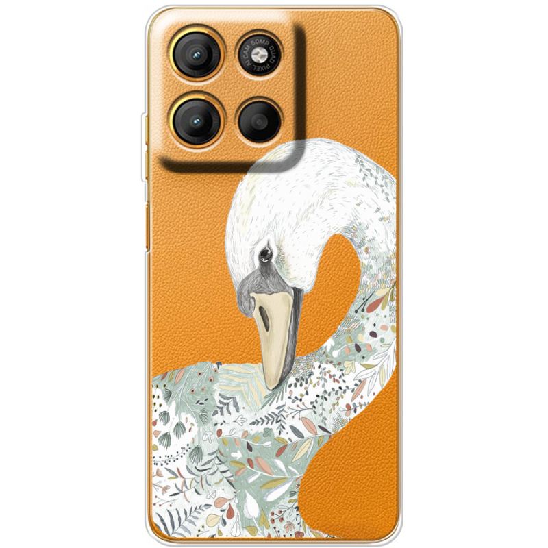 Прозорий чохол BoxFace Motorola G17 Power Swan