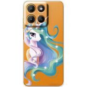 Чохол зі стразами Motorola G17 Power Unicorn Queen