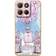 Чохол зі стразами Motorola G17 Power Perfume bottle