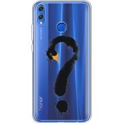 Прозрачный чехол Uprint Honor 8x Swan question