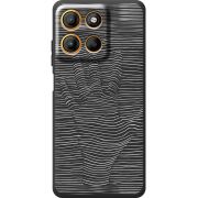 Чорний чохол BoxFace Motorola G17 Power Optical Hand