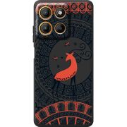 Чорний чохол BoxFace Motorola G17 Power Ornament