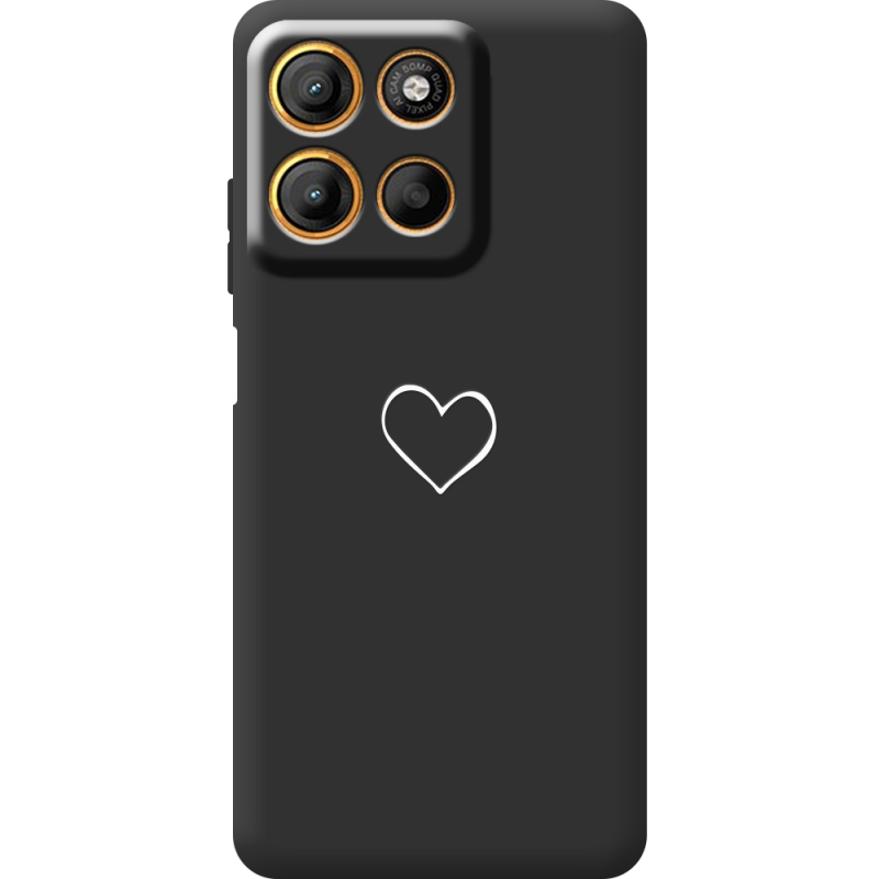 Чорний чохол BoxFace Motorola G17 Power My Heart
