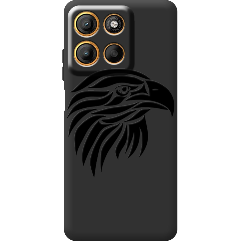 Чорний чохол BoxFace Motorola G17 Power Eagle