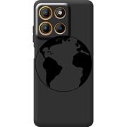 Чорний чохол BoxFace Motorola G17 Power Earth