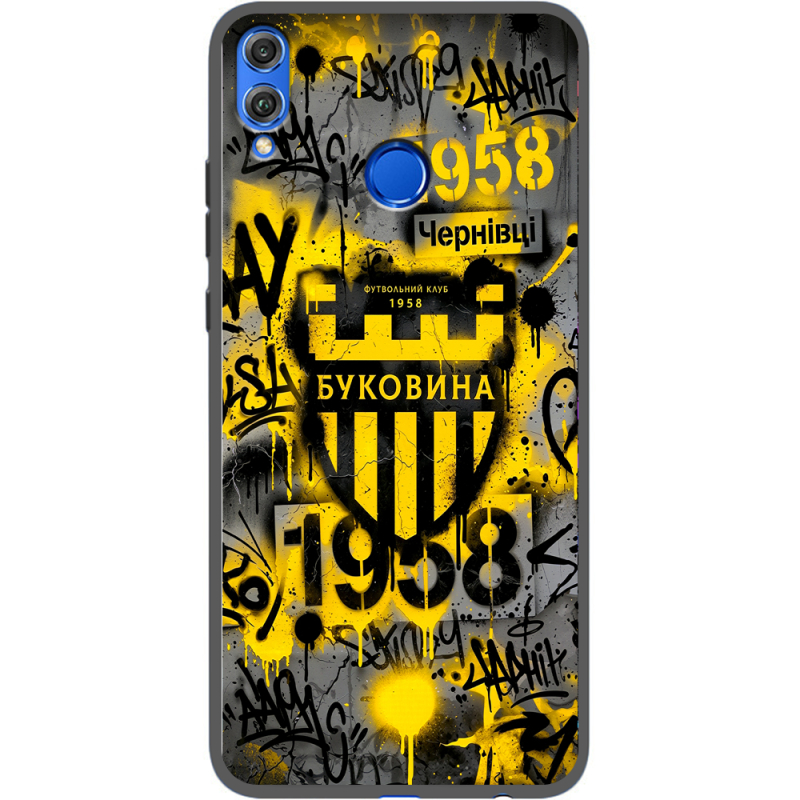 Черный чехол Uprint Honor 8x 