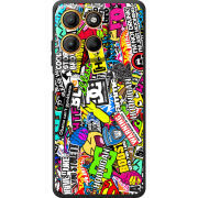 Чохол BoxFace Motorola Edge 60 Neo Multicolored Inscriptions