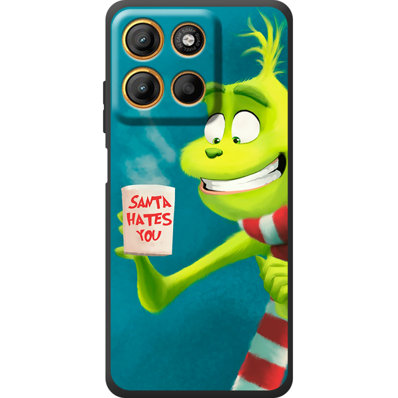Чохол BoxFace Motorola Edge 60 Neo Santa Hates You