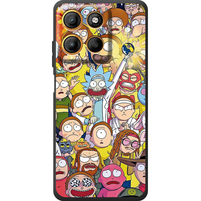 Чохол BoxFace Motorola Edge 60 Neo Rick and Morty
