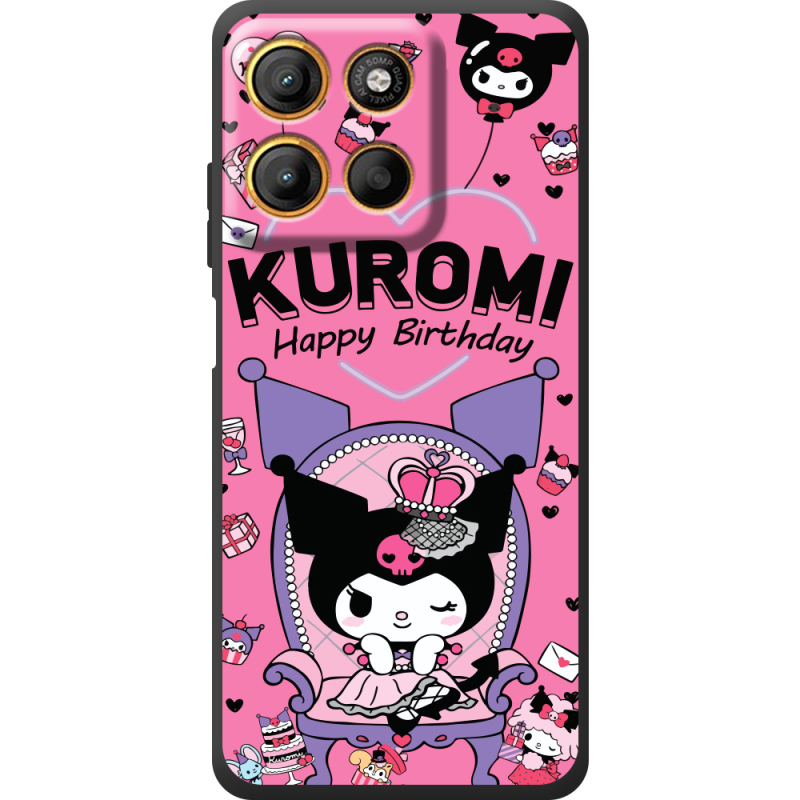 Чохол BoxFace Motorola Edge 60 Neo День народження Kuromi